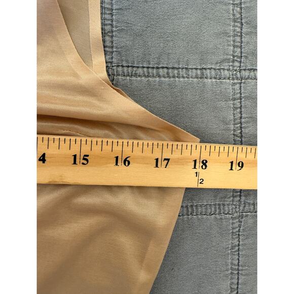 Spanx The Sweep Tank Slip (10073R) Nude Semi Sheer Large Layer Base Intimates - Picture 13 of 14